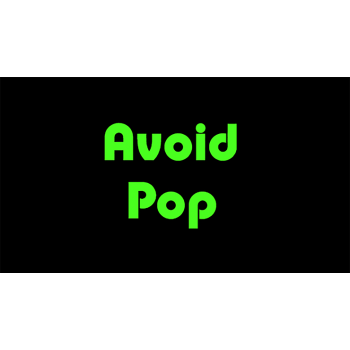 Avoid Pop by Kelvin Trinh - Video