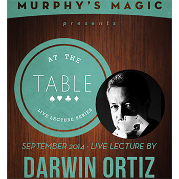 At the Table Live Lecture - Darwin Ortiz 9/3/2014 - video DOWNLOAD