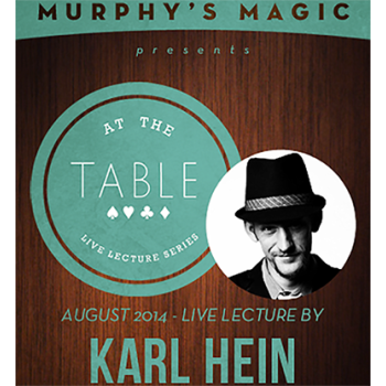 At the Table Live Lecture - Karl Hein 8/6/2014 - video DOWNLOAD
