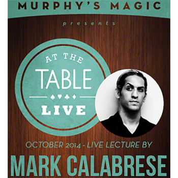 At the Table Live Lecture - Mark Calabrese 10/29/2014 - video DOWNLOAD
