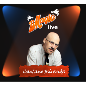 Conferência de Mágica | BMagic Live com Caetano Miranda - Copos e Bolas 