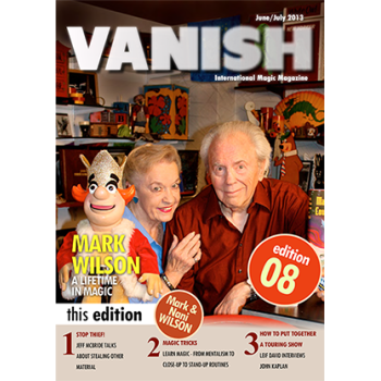 VANISH Magazine June/July 2013 - Mark Wilson eBook DOWNLOAD